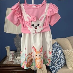 Charming Bunny and Egg Dress